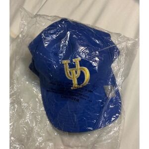 University of Delaware Blue Gold UD Logo Baseball Cap Hat New Classic Blue Hens